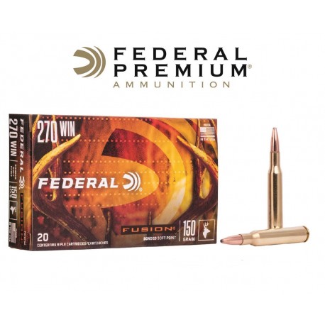 BALA FEDERAL 270 Win 150GR FUSION