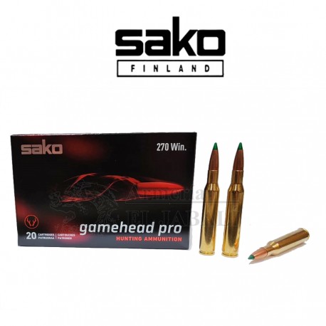 BALA SAKO 270 WIN 140g Gamehead Pro