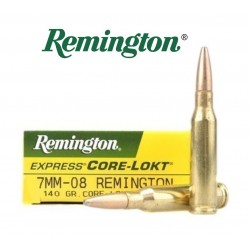 BALA REMINGTON 7mm - 08Rem 140GR CORE LOKT PSP