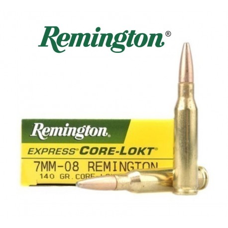 BALA REMINGTON 7mm - 08Rem 140GR CORE LOKT PSP