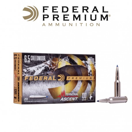 BALA FEDERAL 6,5 Creed 130 grains Terminal Ascent