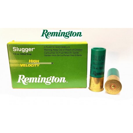 BALA ESCOPETA REMINGTON SLUG 24 GR (5 UNI)