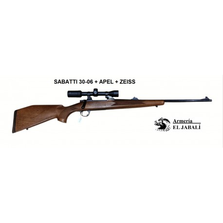 Rifle sabatti 30-06 Zeiss Terra 2-7x32