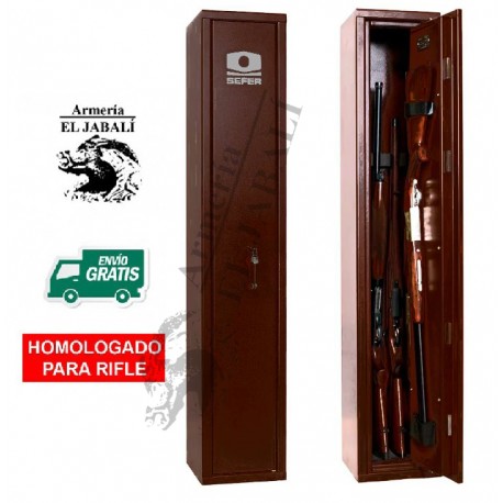 Armero SEFER SF-100 5 armas LARGAS HOMOLOGADO