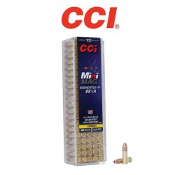CCI 22LR Mini Mag HP Hueca 40GR (100 Uni)