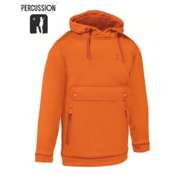 SUDADERA NIÑO PERCUSSION Naranja Fluor