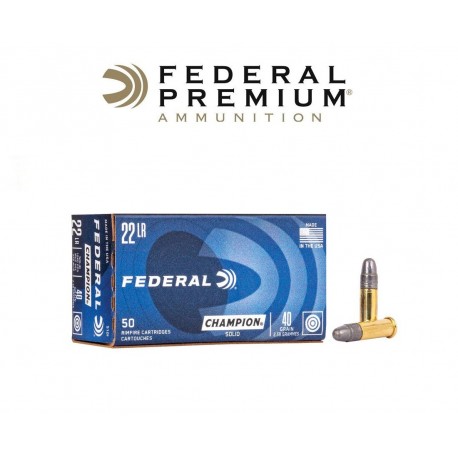 Federal 22LR Champion 40GR (50 Uni)