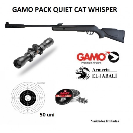Gamo Pack Quiet Cat Visor 4x32 WR