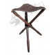SILLA TRIPODE CUERO 63 CM
