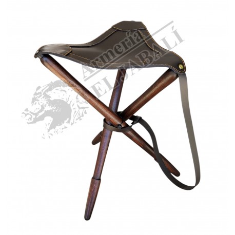 SILLA TRIPODE CUERO 63 CM