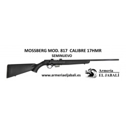 Mossberg 817 - 17HMR Cerrojo USADO
