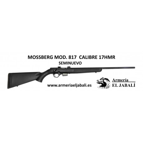 Mossberg 817 - 17HMR Cerrojo USADO