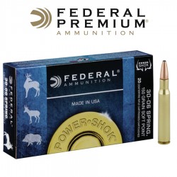 BALA FEDERAL 30-06 SPRING 150GR SOFT POINT