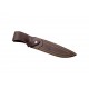 CUCHILLO DE CAZA PUÑO DE OLIVO 17 CM - CO36