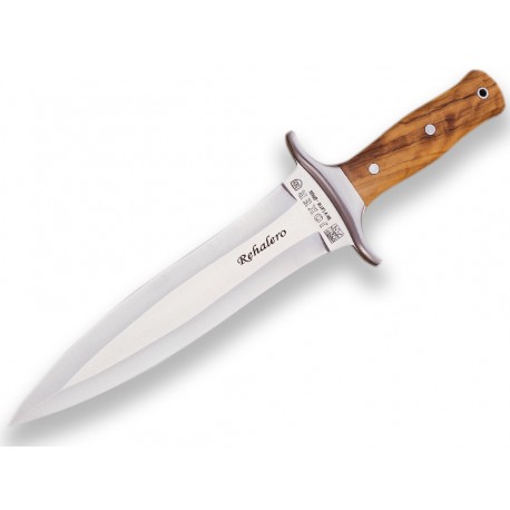 CUCHILLO DE REMATE OLIVO Y HOJA DE DOBLE FILO DE 23,5 CM - CO10