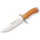 CUCHILLO DE CAZA PUÑO DE OLIVO 17 CM - CO36