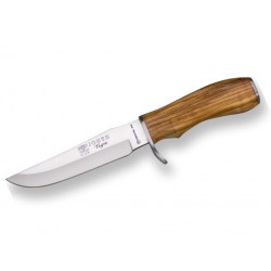 CUCHILLO DE CAZA PUÑO DE OLIVO HOJA DE 14 CM - CO33