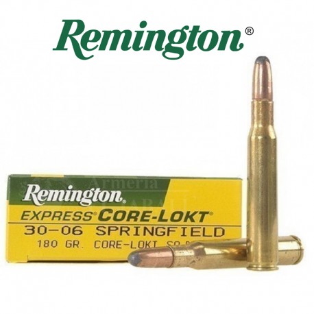 BALA REMINGTON 30-06 180GR CORE LOKT SP