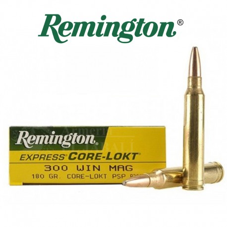 BALA REMINGTON 300WM 180GR CORE LOKT PSP