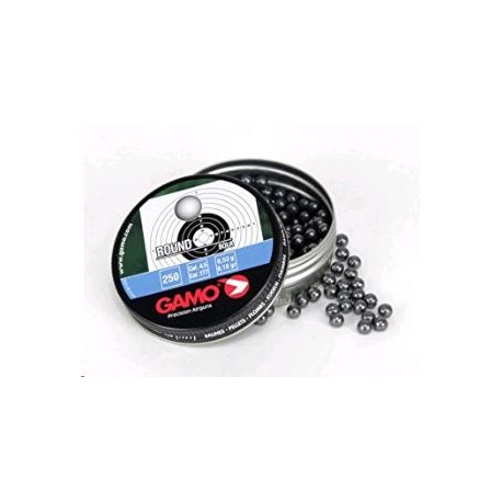 Balines Bola Lata Metal 250 unidades para Calibre 5.5 mm, 1 gramo de peso,  Gamo 6320325 Baratas, Precios y Ofertas