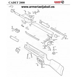 DESPIECE CARABINA GAMO CADET 2000