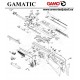 DESPIECE CARABINA GAMO GAMATIC