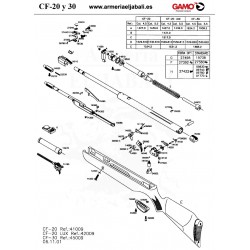 DESPIECE CARABINA GAMO MAGNUM