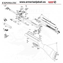 DESPIECE CARABINA GAMO EXPOMATIC