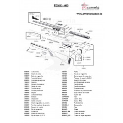 DESPIECE CARABINA COMETA 400