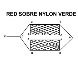 RED TIPO SOBRE 100 MALLAS