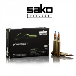 BALA SAKO 270 WIN 110 GRAINS POWERHEAD II