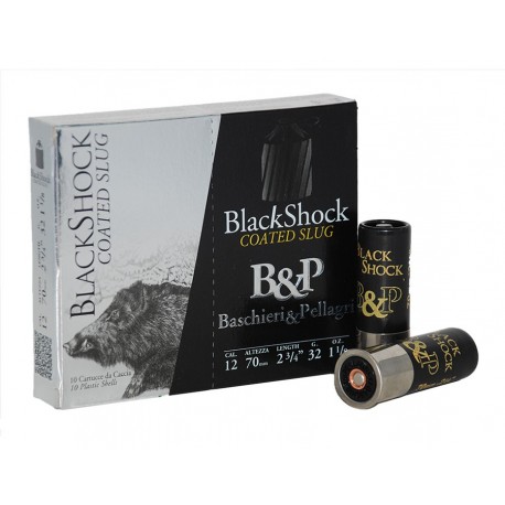 BALA ESCOPETA B&P BLACK SHOCK CAL 12 32 GR
