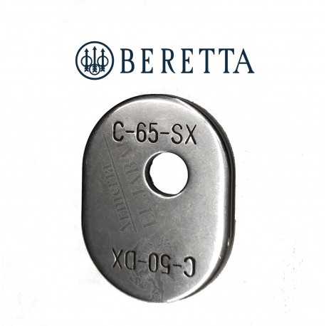 BERETTA 15 PLACA TRASERA 50/65 AL391