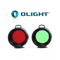 FILTRO OLIGHT M3X, M2X Y JAVELOT PRO ROJO / VERDE