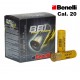 CARTUCHOS BBI BENELLI CAL. 20