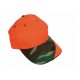 GORRA NARANJA FLUOR CON CAMO