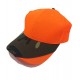 GORRA NARANJA FLUOR CON CAMO