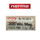 BALA NORMA 300 WIN MAG 180GR PLASTIC POINT