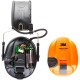 CASCOS PELTOR SPORTTAC CAZA VERDE/NARANJA 3M