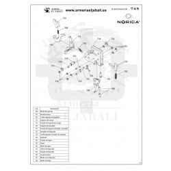DESCIECE NORICA DISPARADOR 745