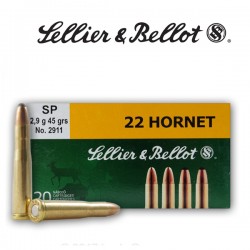 BALAS 22 HORNET SELLIER & BELLOT 45G