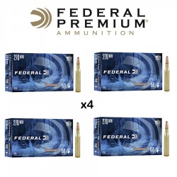 BALA FEDERAL 270 WIN 150GR SOFT POINT RN x 4 CAJAS