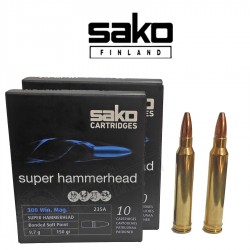 BALA SAKO 300 WM 150 grains Super HammerHead