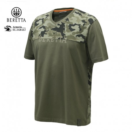 CAMISETA BERETTA CAMUFLAJE VERDE