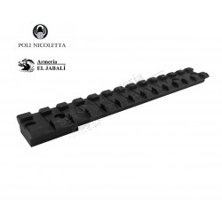 CARRIL PICATINNY ALUMINIO REMINGTON 700 BERGARA B14 ACCION CORTA