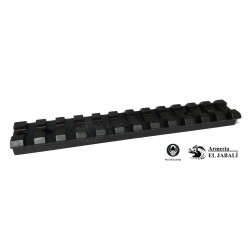 BASE CARRIL WEAVER ACERO PARA BROWNING BAR-MK, T-BOLT, BENELLI ARGO, WINCHESTER VULCAN