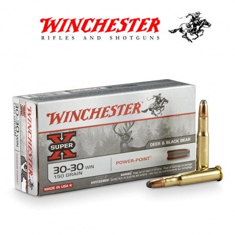 BALA WINCHESTER 30-30 WIN 150 GRAINS POWER POINT