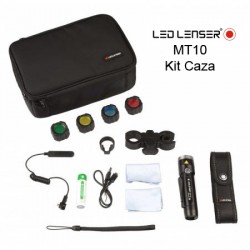 LINTERNA LED LENSER MT10 KIT CAZA