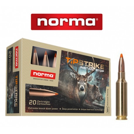 BALA NORMA 6,5 Creed 140gr TipStrike