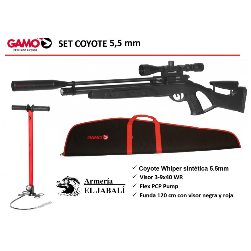 Comprar en linea Carabina Gamo Coyote PCP de marca GAMO • Tienda de  Carabinas PCP BSA